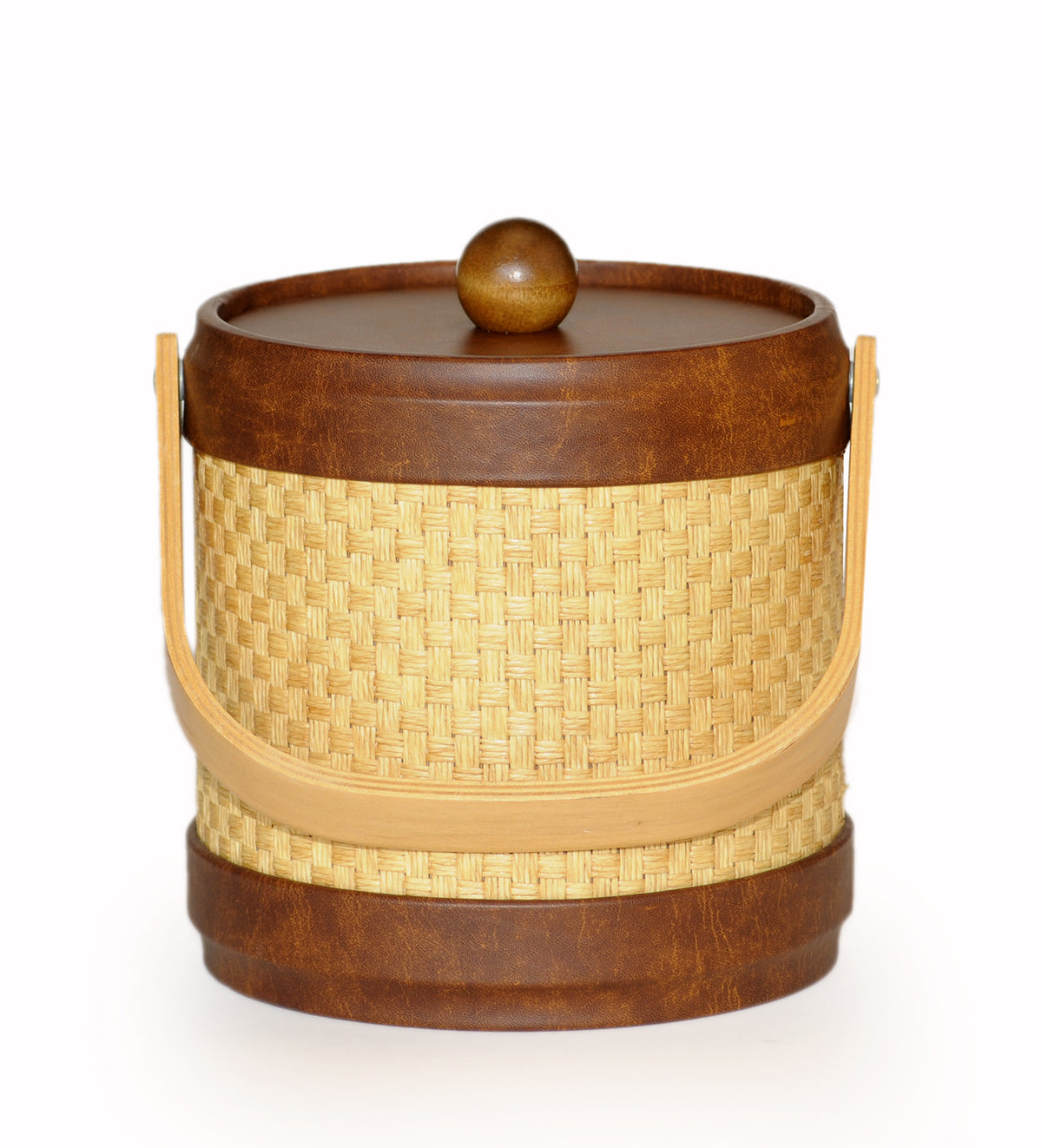 Samoa Wheat Wicker 3 qt. Ice Bucket image 0