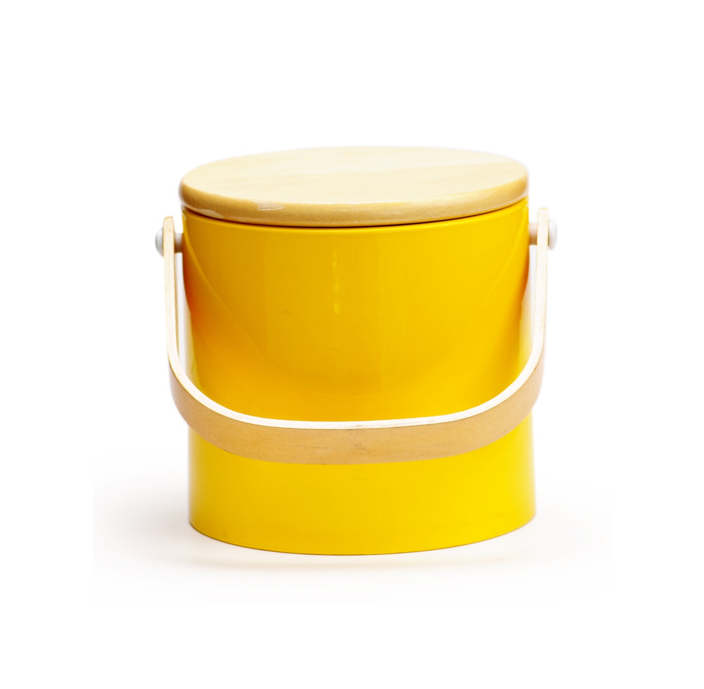 Yellow Beachwood 3 qt. Ice Bucket image 0