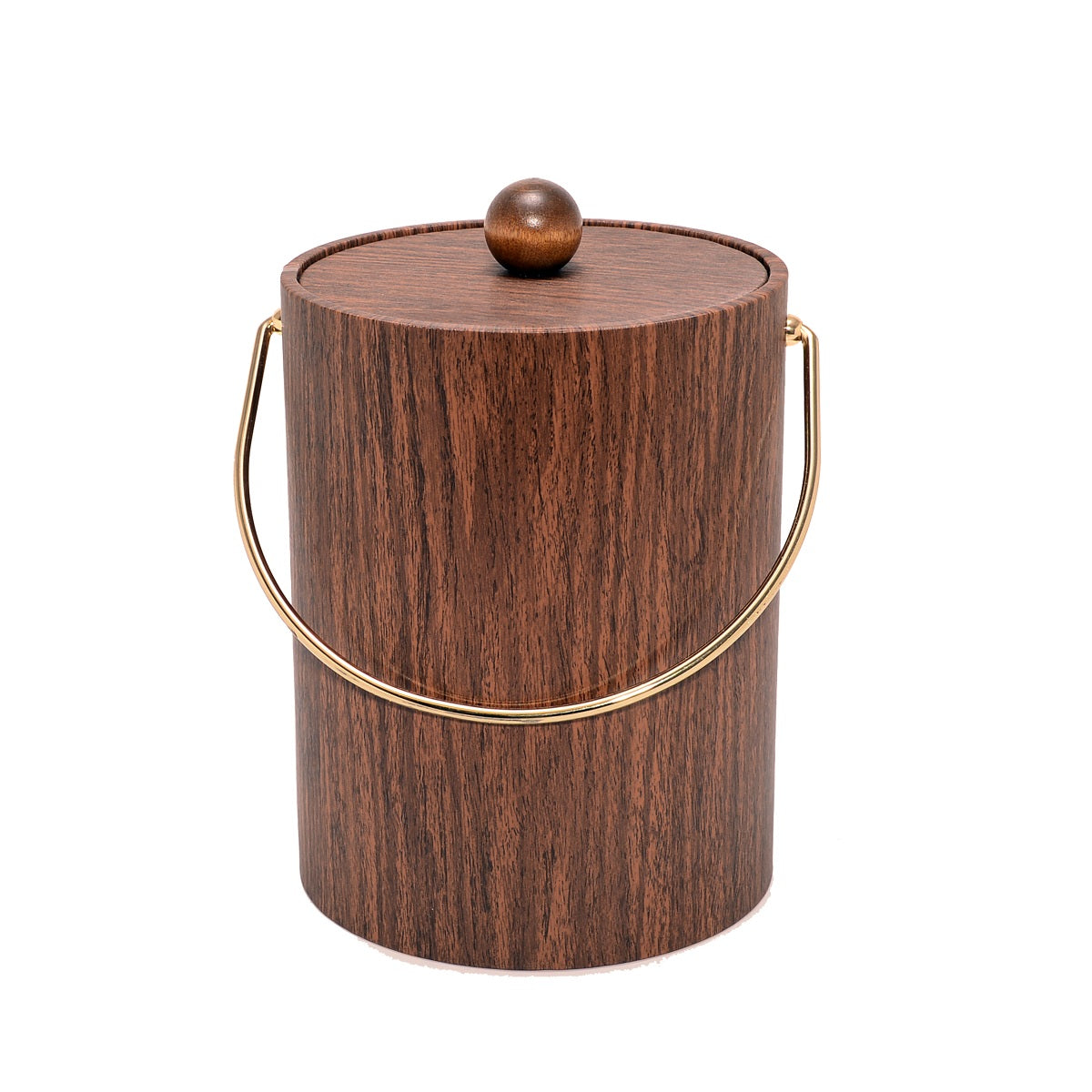 Walnut Grain 5 qt. Ice Bucket image 0