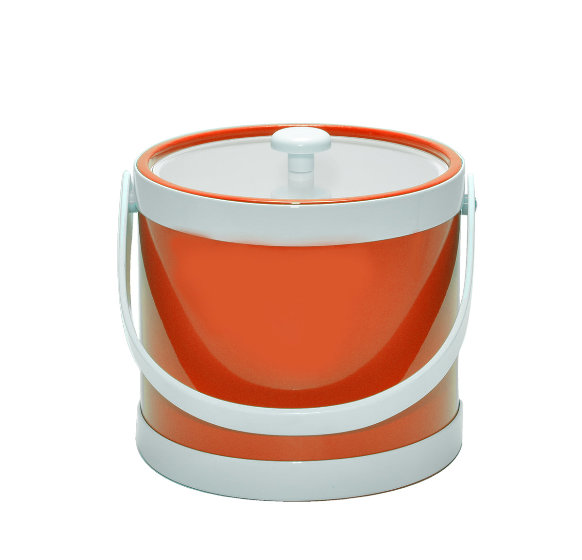 Orange Springtime 3 qt. Ice Bucket image 0