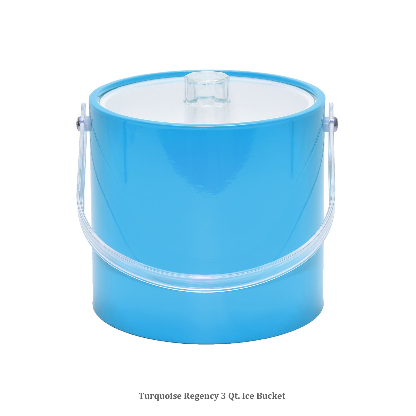 Turquoise Regency 3 qt. Ice Bucket image 0