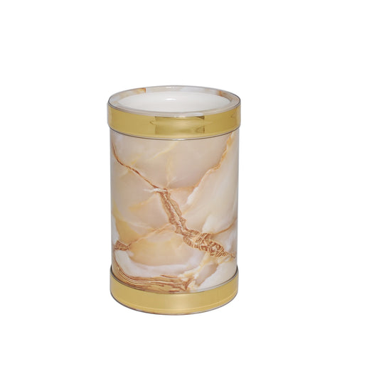 Gold Marble Vinyl Wine Chiller image 0