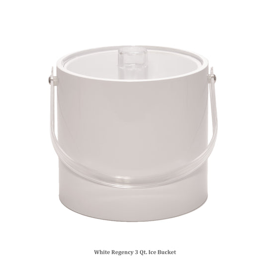 White Regency 3 qt. Ice Bucket image 0