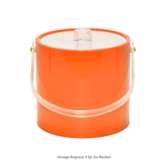 Orange Regency 3 qt. Ice Bucket image 0