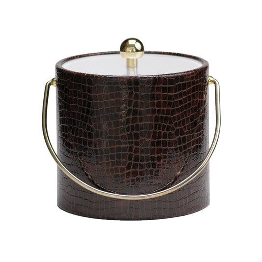 Truflle Faux Croc Skin 3 Quart Ice Bucket image 0