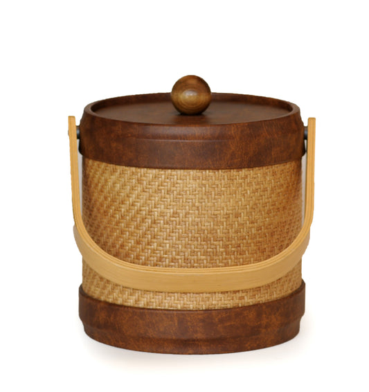 Samoa Bark Wicker 3 qt. Ice Bucket image 0