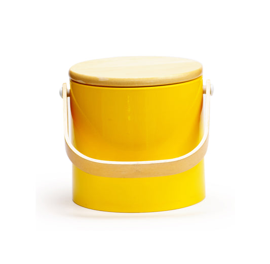 Yellow Beachwood 3 qt. Ice Bucket image 0