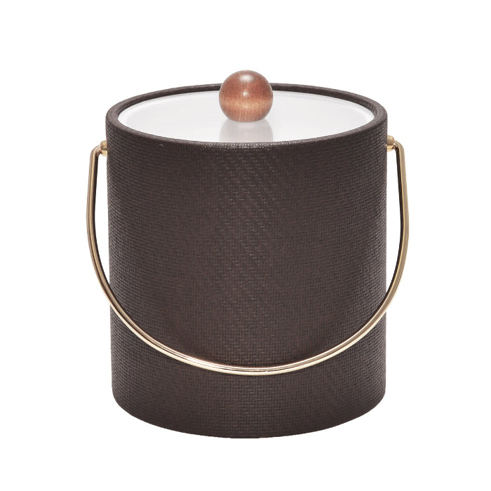 Cane Mocha Wicker 3 qt. Ice Bucket image 0