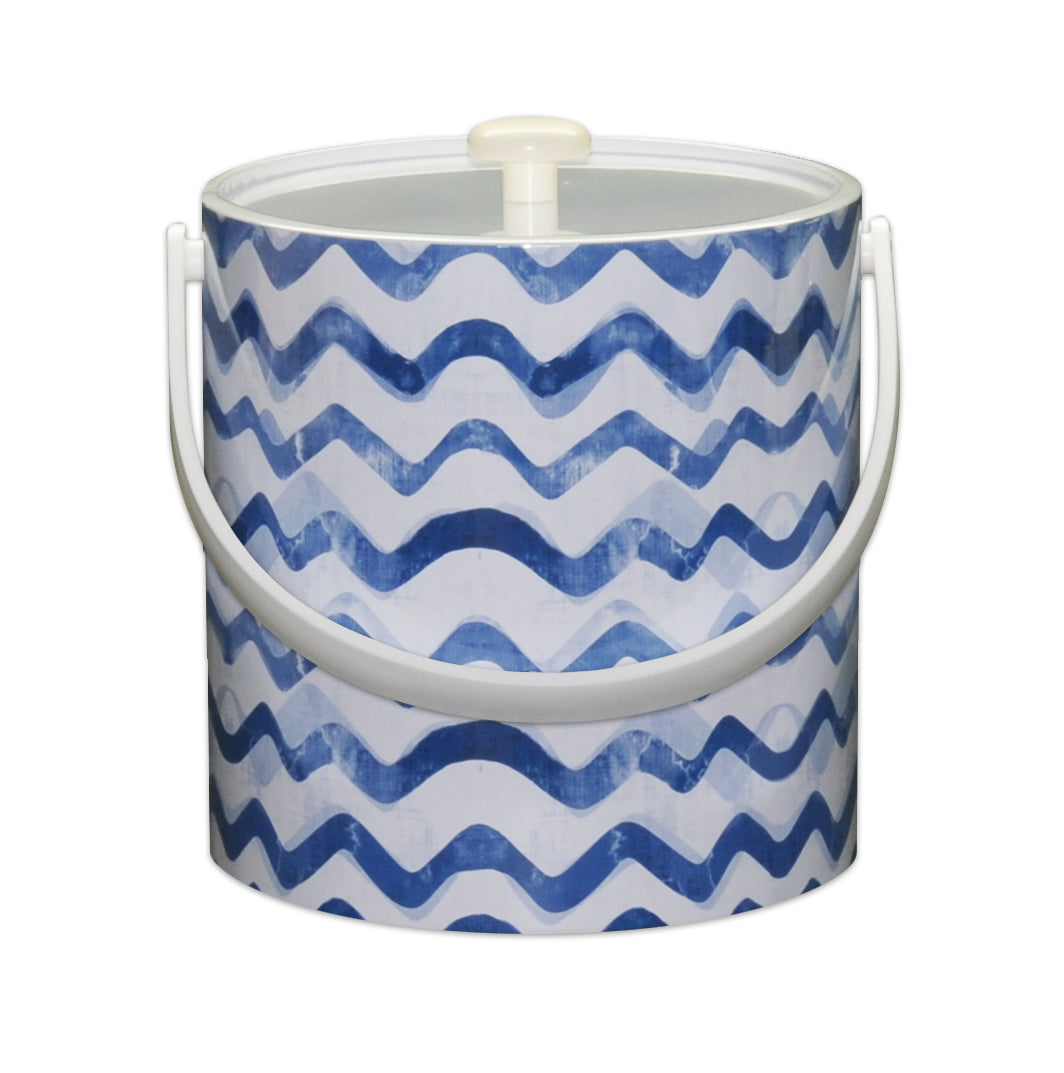 Blue Wave 3 Qt. Ice Bucket image 0