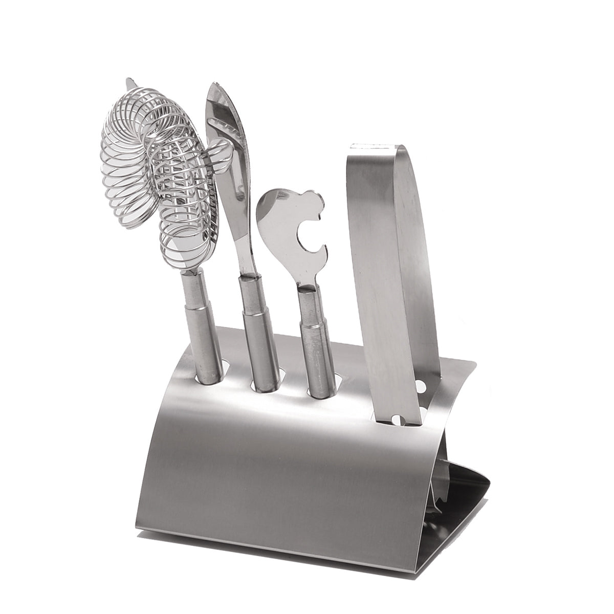 Stainless Steel 4 Pc. Bar Tool Set image 0