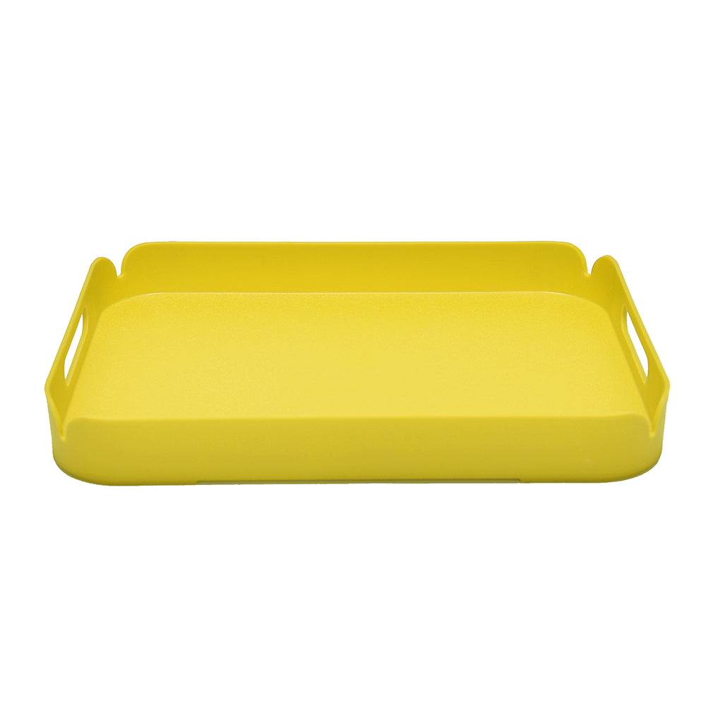 Yellow Plastic Tray image 0