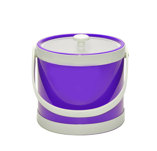 Purple Springtime 3 qt. Ice Bucket image 0
