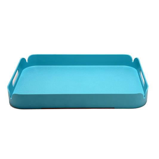 Turquoise Plastic Tray image 0