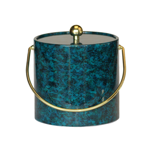 Green Marble 3 qt. Ice Bucket image 0