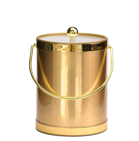 Brushed Gold 5 qt. Ice Bucket image 0