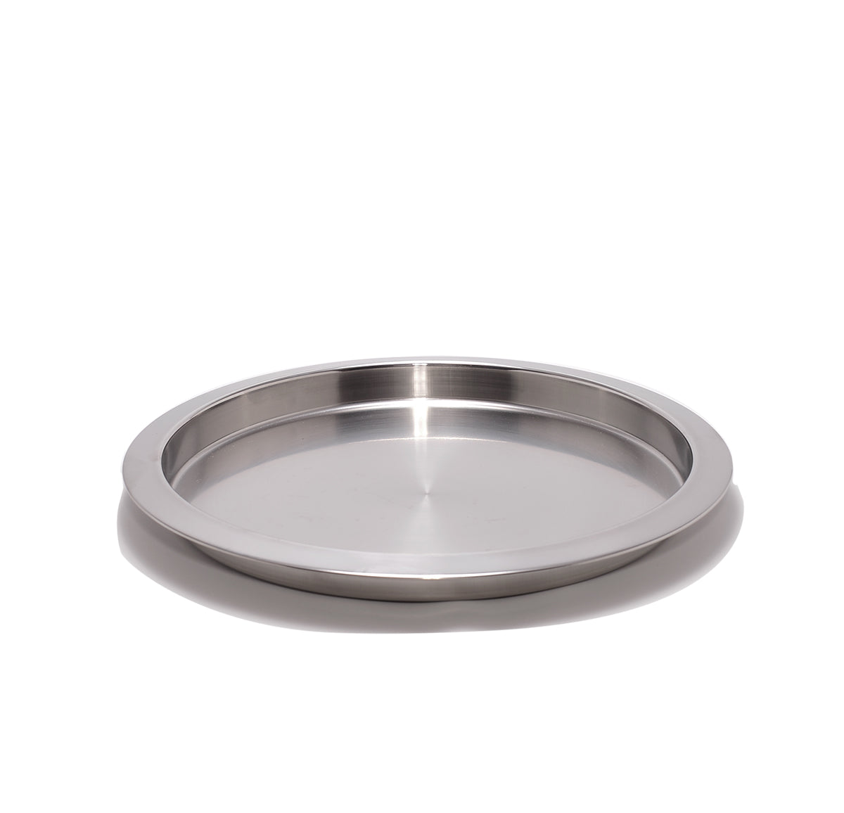Stainless Steel round 16 Inch Tray image 1