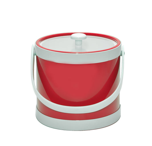 Red Springtime 3 qt. Ice Bucket image 0