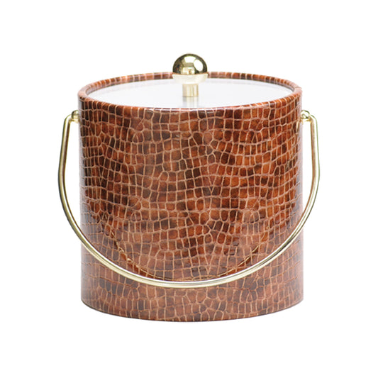 Canyon Faux Croc Skin 3 Quart Ice Bucket image 0