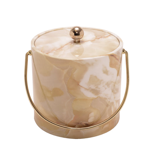 Golden Marble 3 qt. Ice Bucket image 0