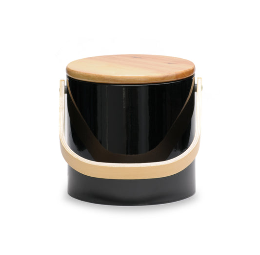 Black Beachwood 3 qt. Ice Bucket image 0