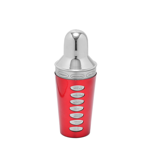 Red Recipe Cocktail Shaker 24 oz. image 0