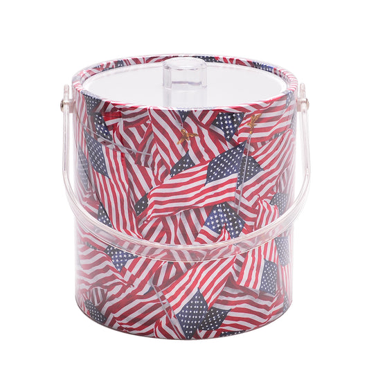 American Flag 3 qt. Ice Bucket image 0