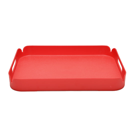 Red Plastic Tray image 0