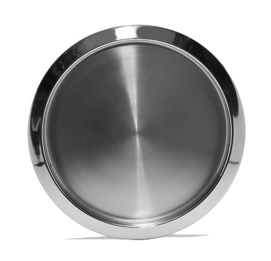 Stainless Steel round 16 Inch Tray image 0